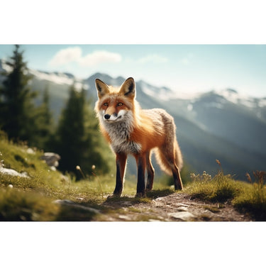 Mountain Fox Canvas